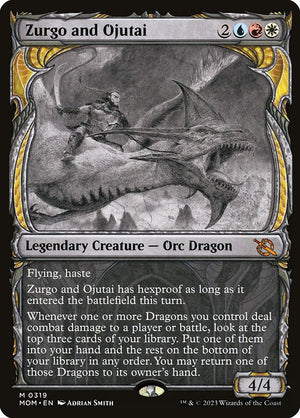 Zurgo and Ojutai (319) [March of the Machine] [Showcase]