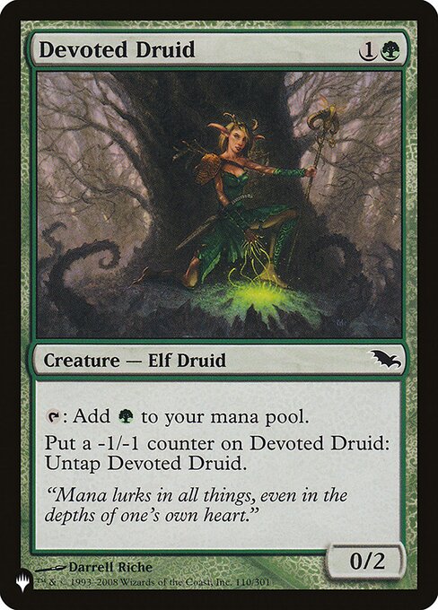 Devoted Druid (SHM-110) [The List]
