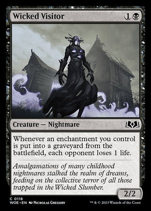 Wicked Visitor (118) [Wilds of Eldraine]