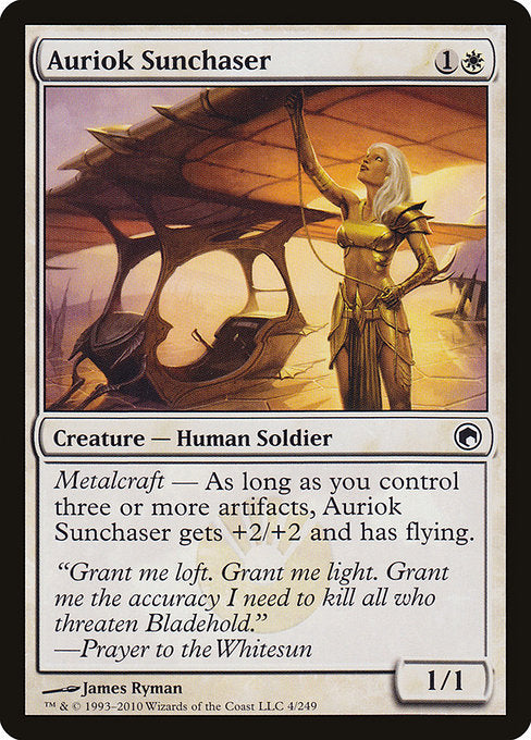 Auriok Sunchaser (4) [Scars of Mirrodin]