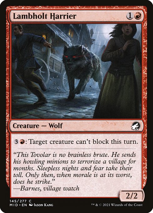 Lambholt Harrier (145) [Innistrad: Midnight Hunt]