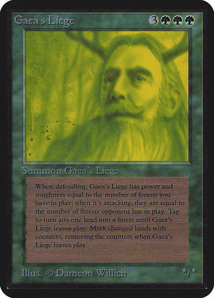 Gaea's Liege (196) [Limited Edition Alpha]
