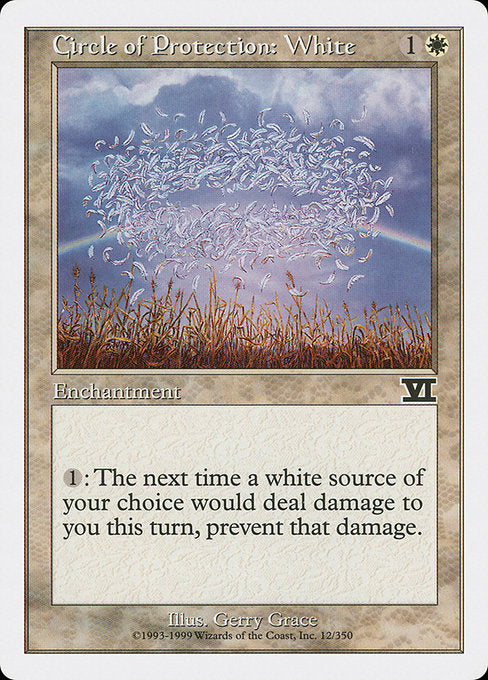 Circle of Protection: White (12) [Classic Sixth Edition]
