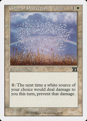 Circle of Protection: White (12) [Classic Sixth Edition]