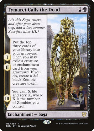 Tymaret Calls the Dead (118p) [Theros Beyond Death Promos]