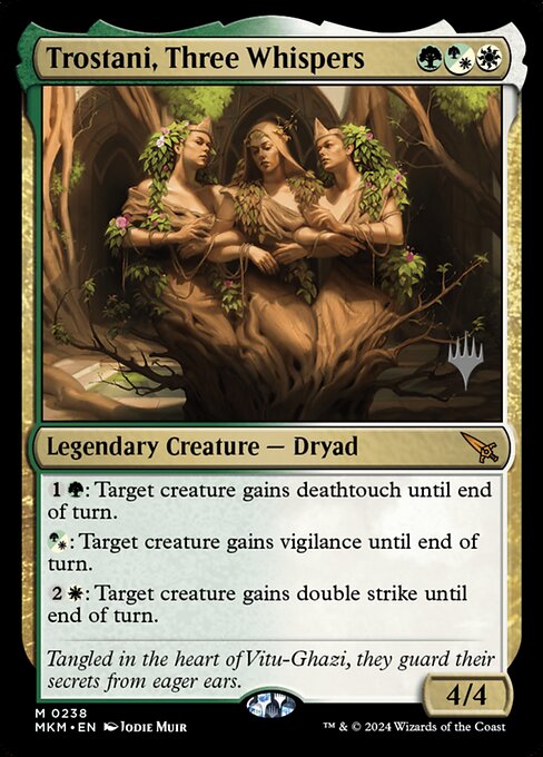Trostani, Three Whispers (238p) [Murders at Karlov Manor Promos]