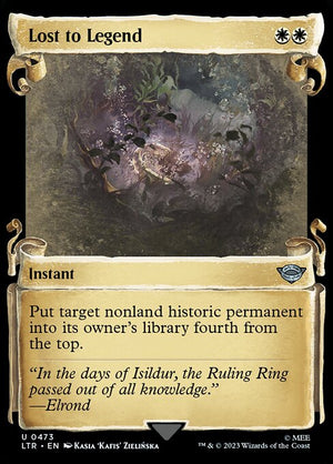 Lost to Legend (473) [The Lord of the Rings: Tales of Middle-earth] [Showcase]