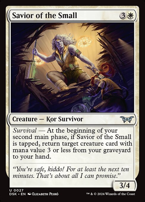 Savior of the Small (27) [Duskmourn: House of Horror]
