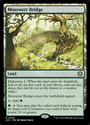 Mosswort Bridge (342) [The Lost Caverns of Ixalan Commander]