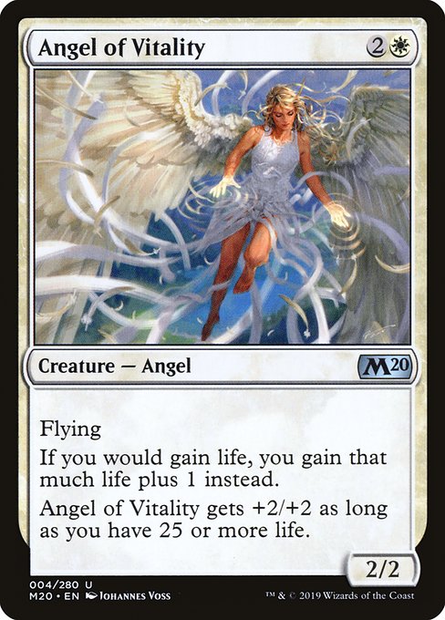 Angel of Vitality (4) [Core Set 2020]