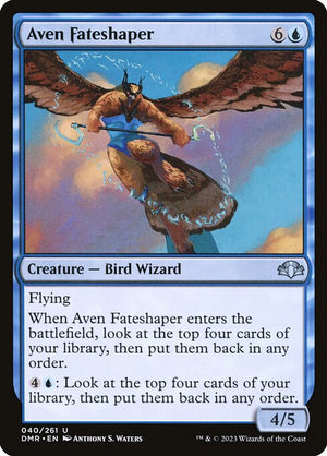 Aven Fateshaper (40) [Dominaria Remastered]