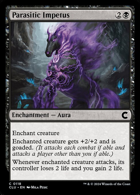 Parasitic Impetus (118) [Ravnica: Clue Edition]