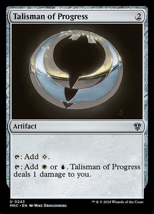 Talisman of Progress (243) [Murders at Karlov Manor Commander]