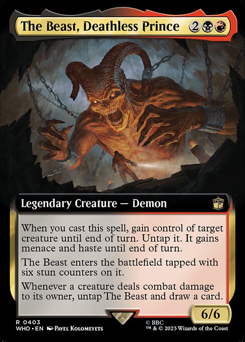 The Beast, Deathless Prince (403) [Doctor Who] [Extended Art]