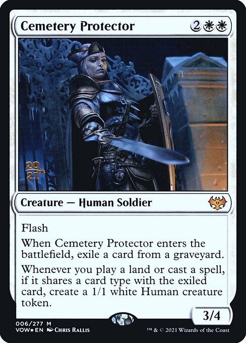 Cemetery Protector (6s) [Innistrad: Crimson Vow Promos]
