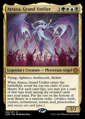 Atraxa, Grand Unifier (196p) [Phyrexia: All Will Be One Promos]