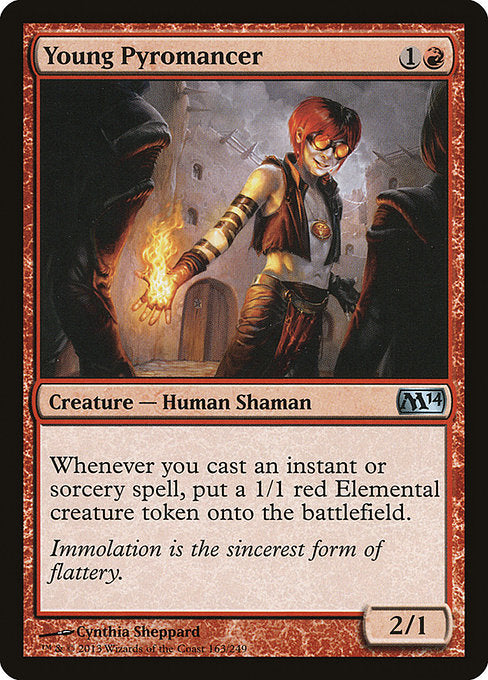 Young Pyromancer (163) [Magic 2014]