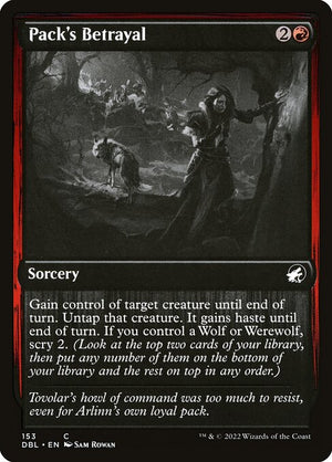 Pack's Betrayal (153) [Innistrad: Double Feature]