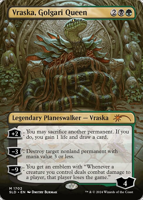 Vraska, Golgari Queen (1702) [Secret Lair Drop]