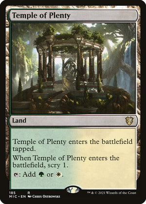 Temple of Plenty (185) [Midnight Hunt Commander]