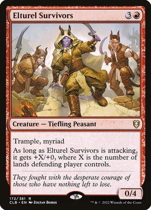 Elturel Survivors (172) [Commander Legends: Battle for Baldur's Gate]