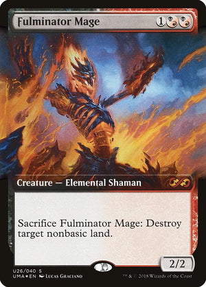 Fulminator Mage (U26) [Ultimate Box Topper] [Extended Art]