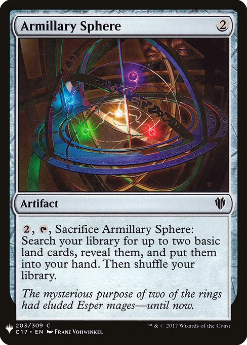 Armillary Sphere (C17-203) [The List]