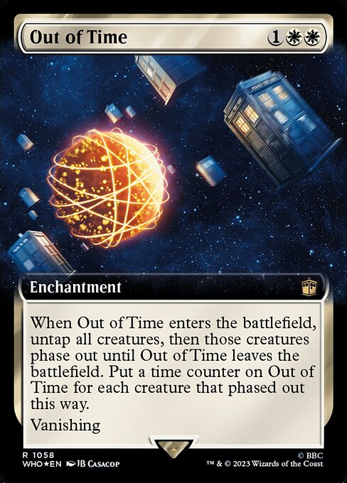 Out of Time (1058) [Doctor Who] [Extended Art]