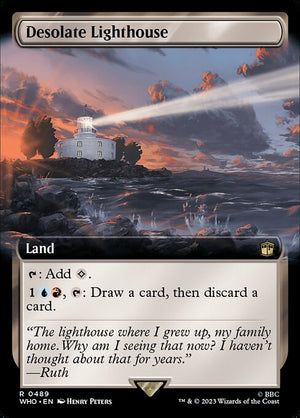 Desolate Lighthouse (489) [Doctor Who] [Extended Art]