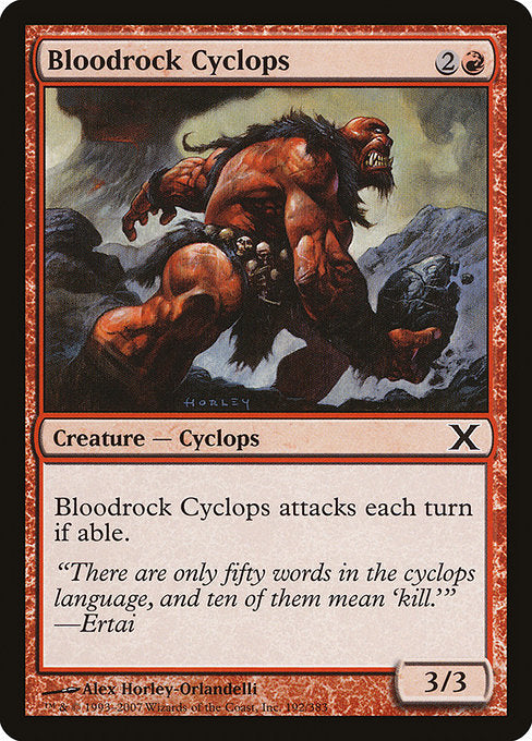 Bloodrock Cyclops (192) [Tenth Edition]