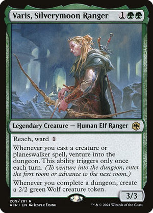 Varis, Silverymoon Ranger (209) [Adventures in the Forgotten Realms]