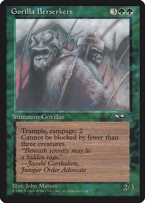 Gorilla Berserkers (93b) [Alliances]