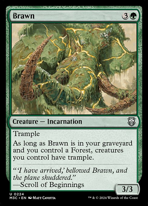 Brawn (224) [Modern Horizons 3 Commander]