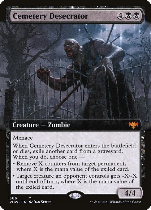 Cemetery Desecrator (366) [Innistrad: Crimson Vow] [Extended Art]