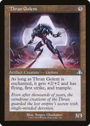 Thran Golem (387) [Dominaria Remastered]