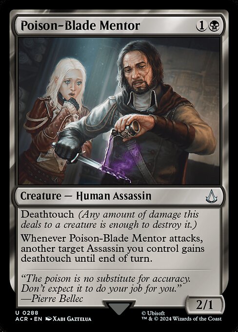 Poison-Blade Mentor (288) [Assassin's Creed]