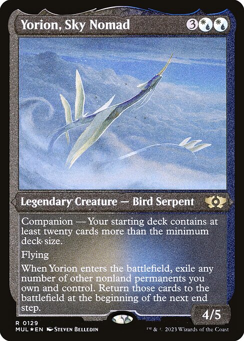 Yorion, Sky Nomad (129) [Multiverse Legends]