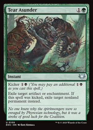 Tear Asunder (109) [Edge of Eternities Commander]