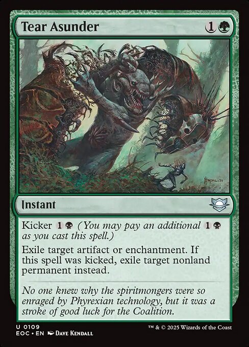 Tear Asunder (109) [Edge of Eternities Commander]