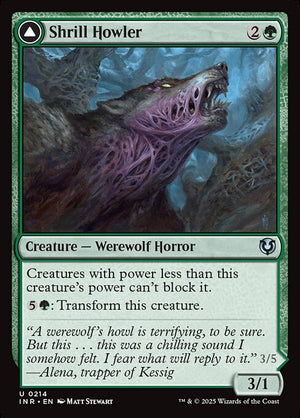Shrill Howler // Howling Chorus (214) [Innistrad Remastered]