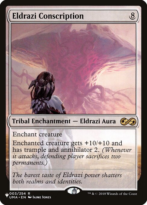 Eldrazi Conscription (UMA-3) [The List]