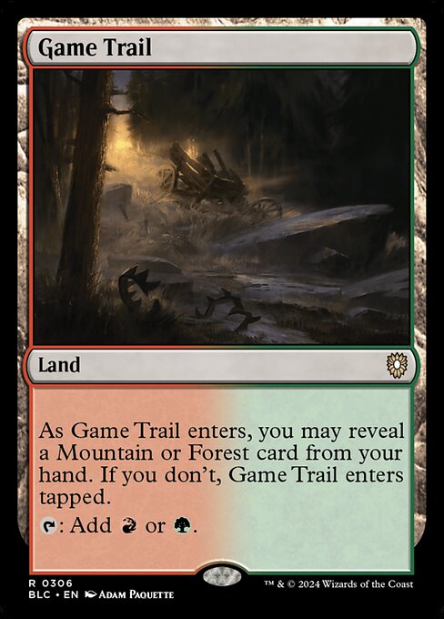 Game Trail (306) [Bloomburrow Commander]