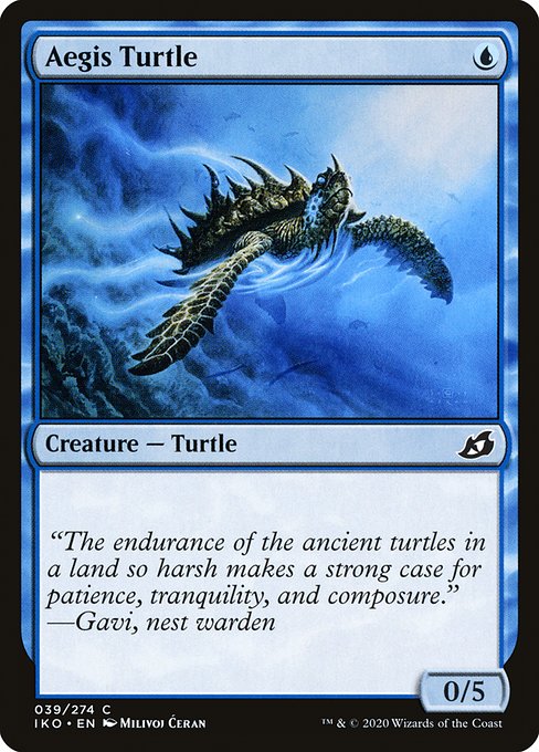 Aegis Turtle (39) [Ikoria: Lair of Behemoths]