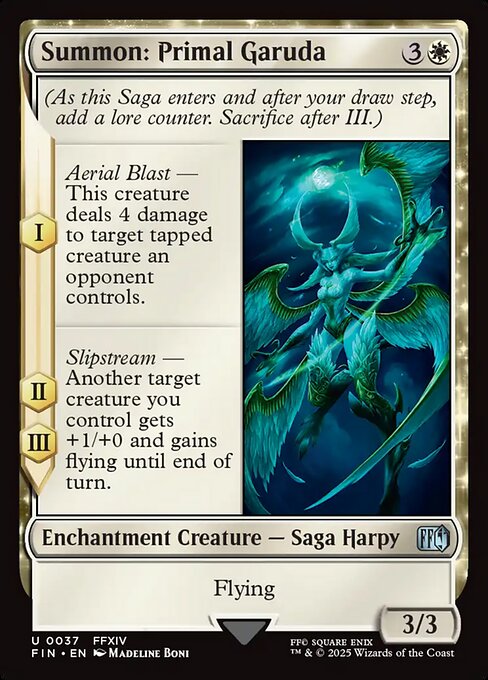 Summon: Primal Garuda (37) [Final Fantasy]
