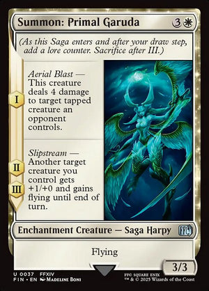 Summon: Primal Garuda (37) [Final Fantasy]