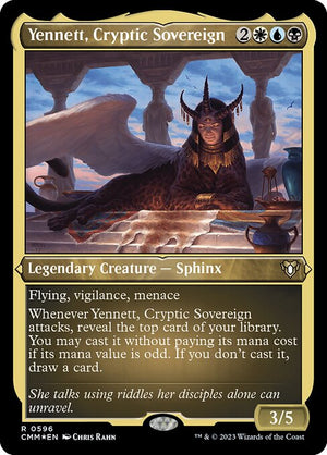 Yennett, Cryptic Sovereign (596) [Commander Masters]