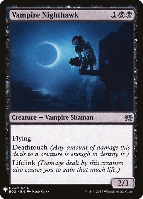 Vampire Nighthawk (E02-23) [The List]