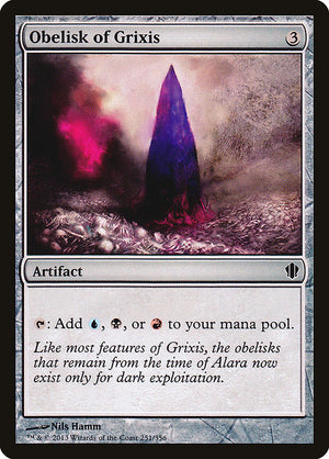 Obelisk of Grixis (251) [Commander 2013]
