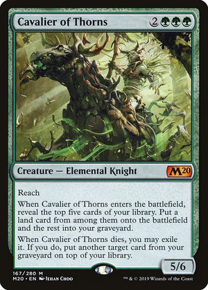 Cavalier of Thorns (167) [Core Set 2020]