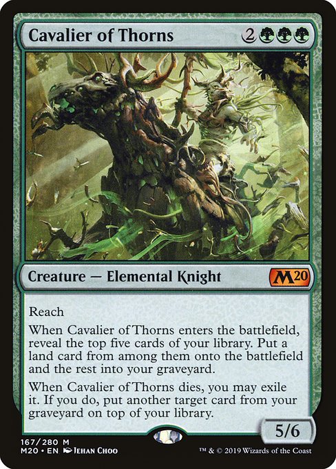 Cavalier of Thorns (167) [Core Set 2020]